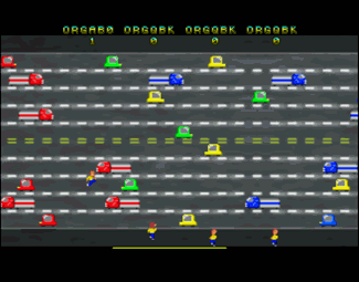 Expressway atari screenshot